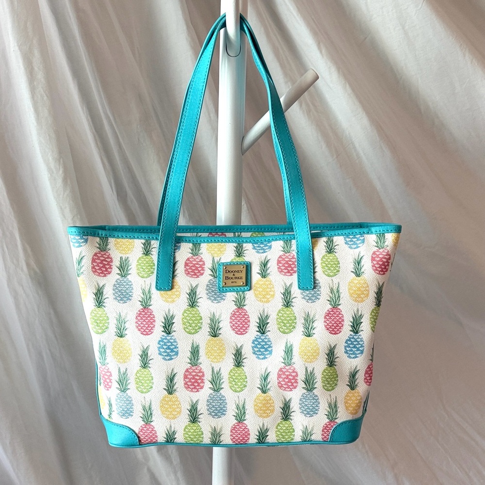Dooney & Bourke Multicolor Pineapple Tote Bag